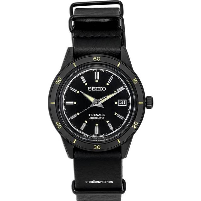 Seiko Presage Style60s Black Dial Automatic SRPH95 SRPH95J1 SRPH95J Men&#39;s Watch