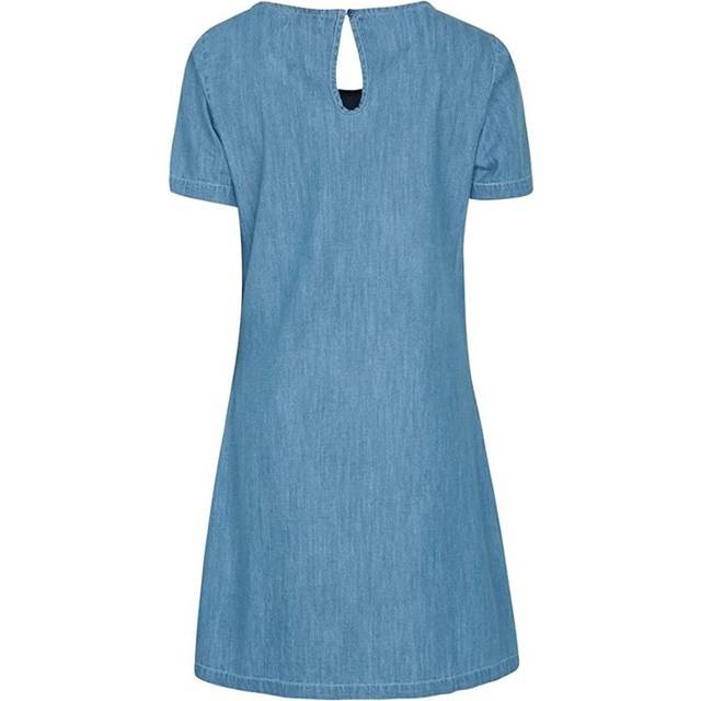 Mountain Warehouse Womens/Ladies Flora Casual Dress (Denim) - Blue Cotton - Size 8 UK