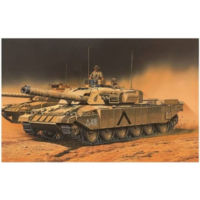 Academy 1/72 Scale British Army Challenger 1 Mk.3 Model Kit - Tan