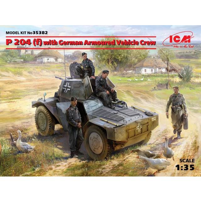 ICM35382 - ICM 1:35 - P 204 (f) with German Armoured Vehicle Crew