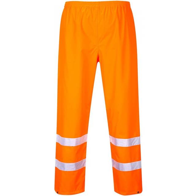 Portwest Hi-Vis Rain Traffic Trouser S480 Orange XXL Colour: Orange, S