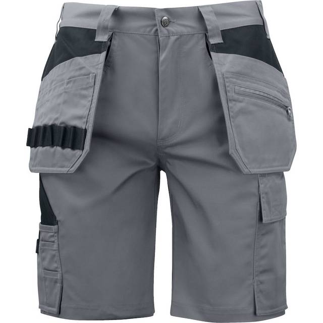 (45R, Grey) Projob Mens Work Shorts