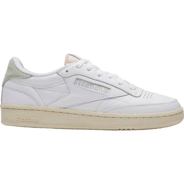 Reebok Classics White Club C 85 Vintage Sneakers - Ftwwht/Papwht/Vingre - US 5.5