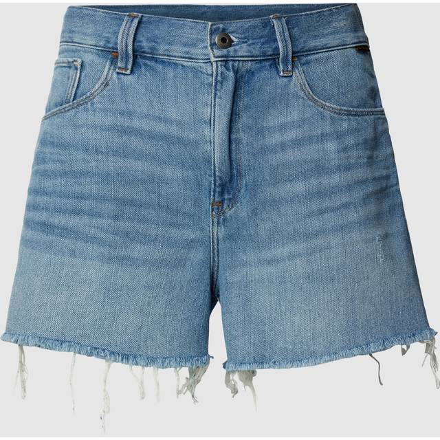 3301 Ripped Shorts - Medium blue - Women - 24