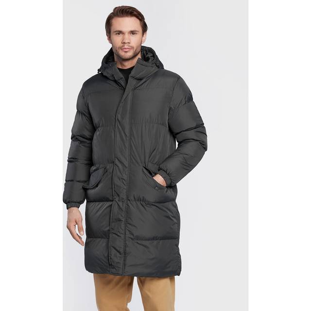 Mens Bubble Down Padded Zipper Jacket
