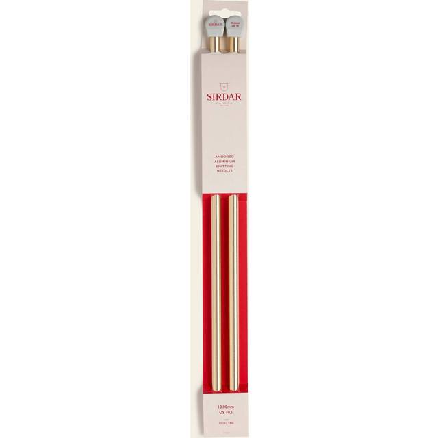 Sirdar Aluminum 35cm Knitting Needles - 10.00mm