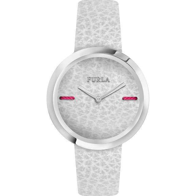 Furla Womens My Piper White Dial Leather Ladies Watch R4251110509 - Cream - One Size