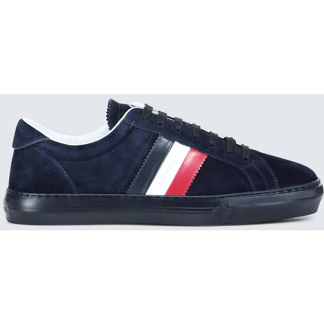 Moncler New Monaco suede sneakers