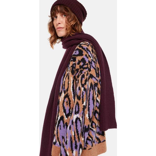 Whistles Rib Knit Scarf