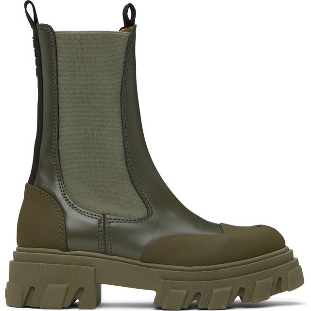 Green Ankle Boots