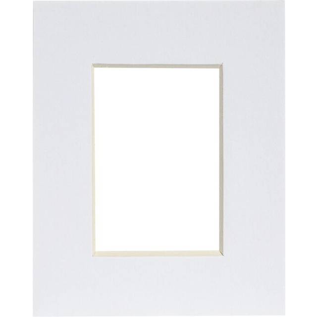 A4 Frame Picture Mount - for A5 (6" x 8") Image - White