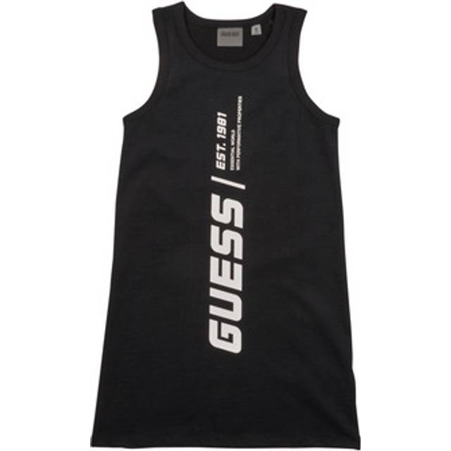 Guess  Dress SL DRESS MINIME  - 16 ans - Black - 16 ans