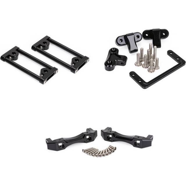 2X Lower Center of Gravity LCG Chassis Bumper Mount Servo Mount Beam for 1/10 RC Crawler Axial SCX10 I II III Upgrades,3