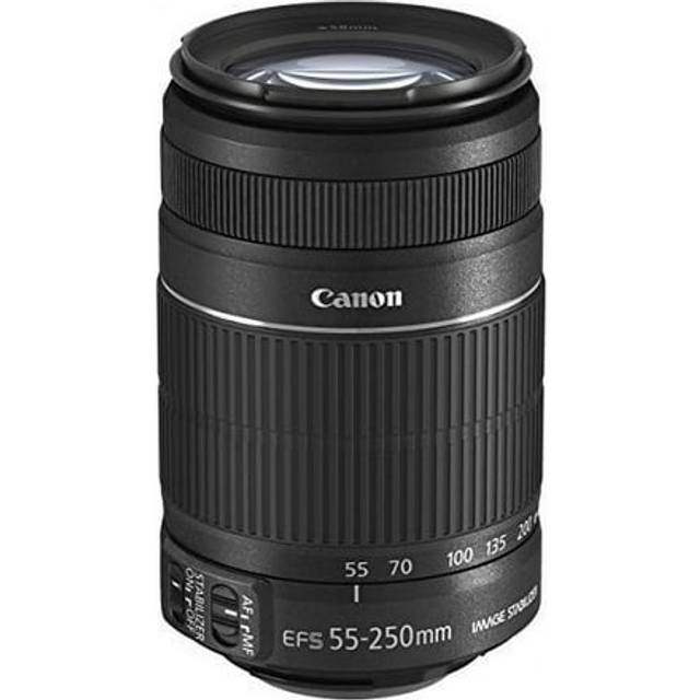 Canon canon telephoto zoom lens EF-S55-250mm F4-5.6 IS II APS-C compatible