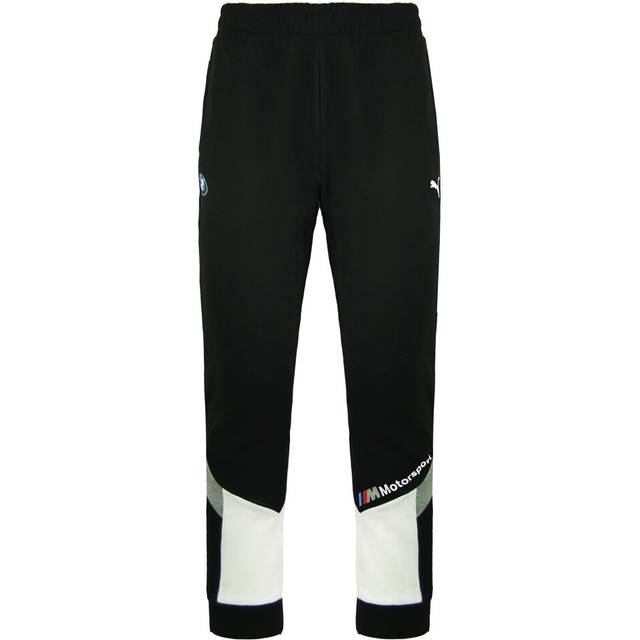 Puma x bmw motorsport mens black joggers