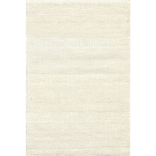 Anne Klein Women's The Helena Modern Striped Rug Collection in Ivory size 8X10
