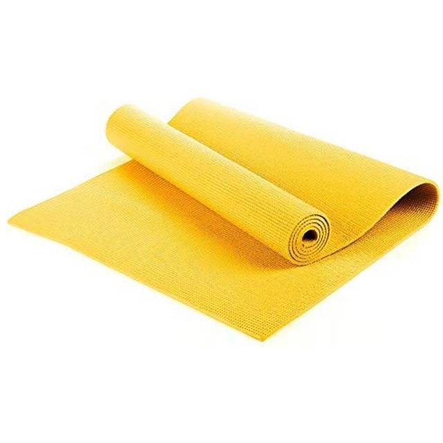6mm Yoga Mats Soft Non Slip Exercise Mat - Yellow