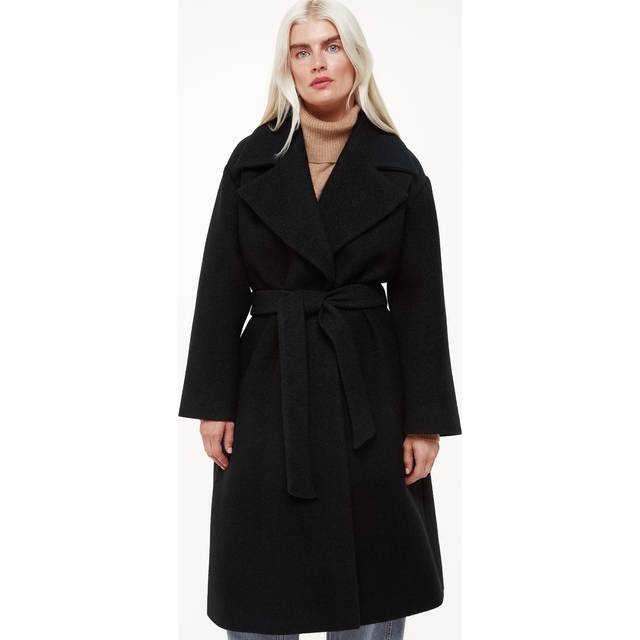 Whistles Petite Lorna Wrap Wool Coat