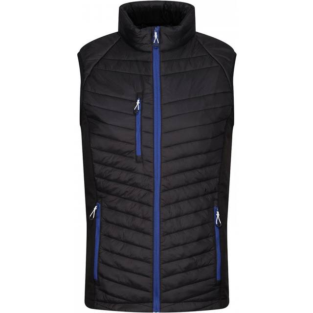 Regatta Professional Navigate Hybrid Bodywarmer TRA894 Black/New Royal