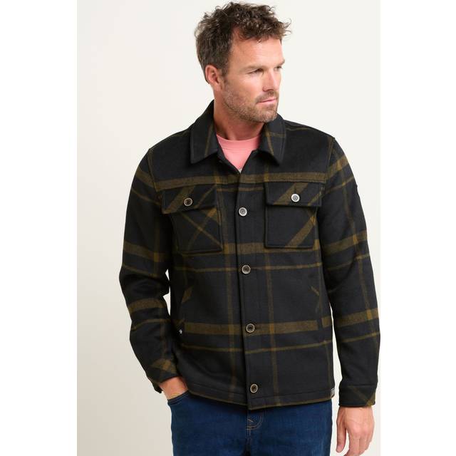 Brakeburn Quilted Woodman Jacket - Navy