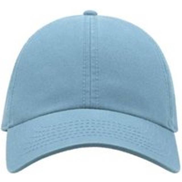(One Size, Light Blue) Atlantis Action 6 Panel Chino Baseball Cap (Pack of 2)