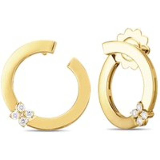 Roberto Coin Love in Verona 18ct Yellow Gold Diamond Earrings