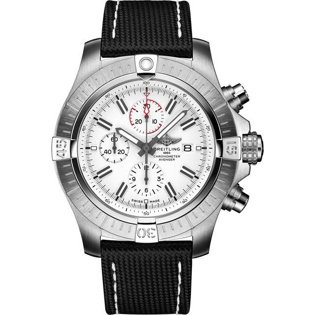 Breitling Watch Super Avenger Chronograph 48 Limited Edition - White