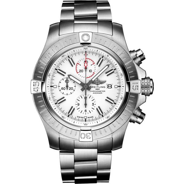 Breitling Watch Super Avenger Chronograph 48 Limited Edition - White