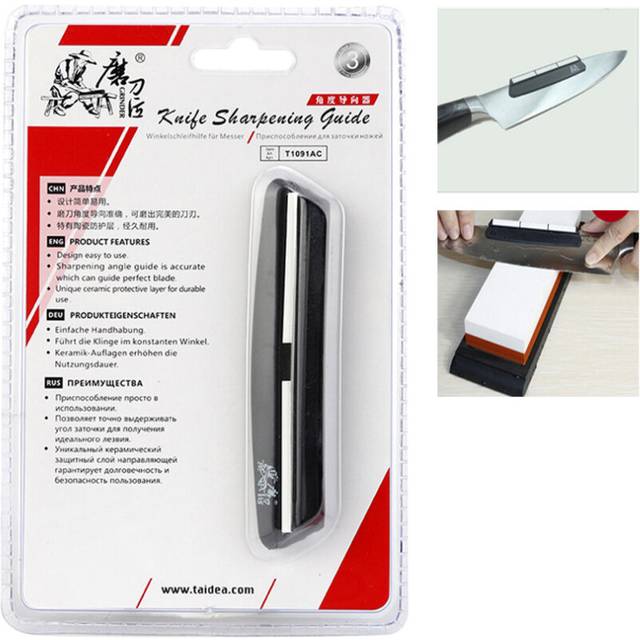 Kitchen Sharpening Guide For Sharpening Stone Grinder Best Household Knife Sharpener Taidea Angle Guide Sharpener Knife Tool