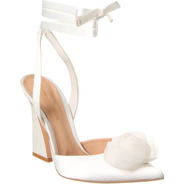 Gianvito Rossi 105 Satin Slingback Pump