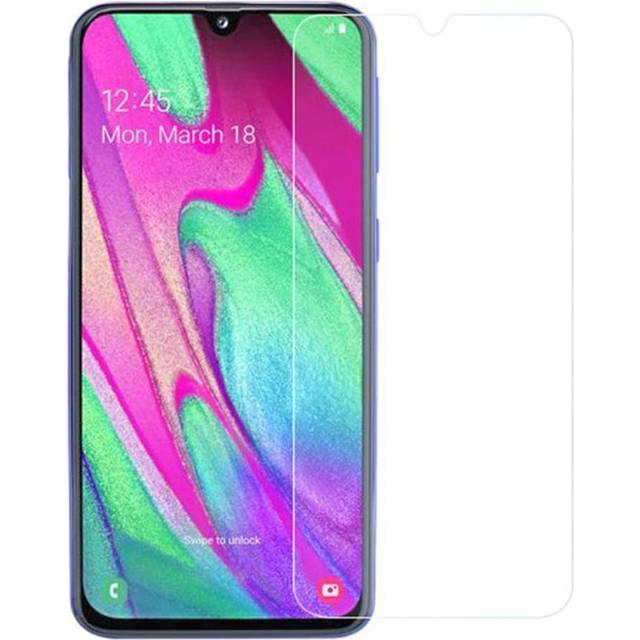 Samsung Galaxy A40 Protective Glass - Case Friendly - Screen Protector - Transparent