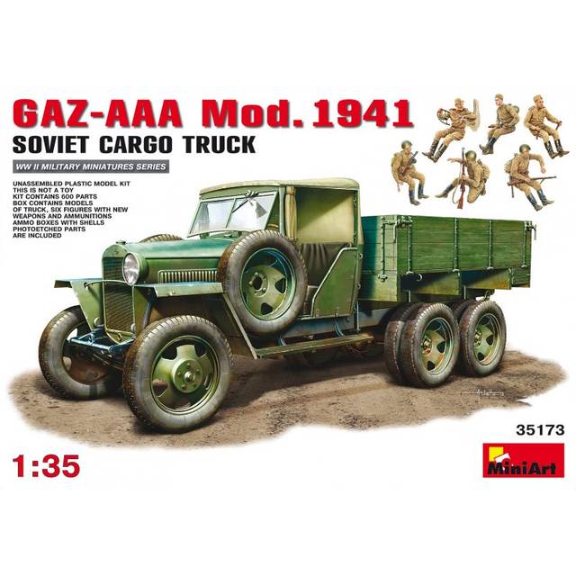 MIN35173 - Miniart 1:35 - GAZ-AAA Cargo Truck Mod. 1941