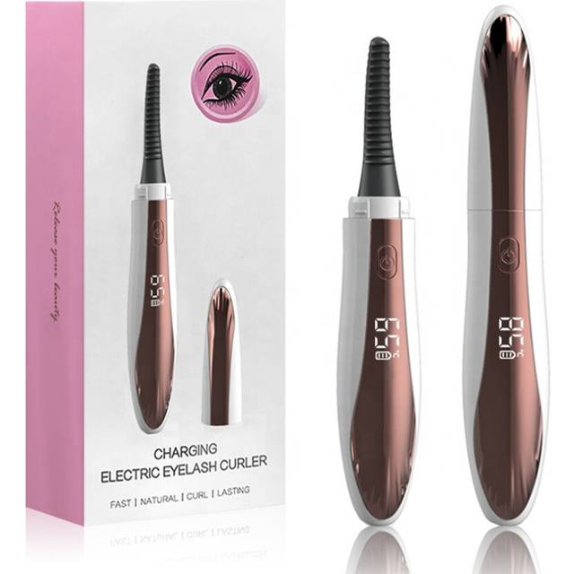 Electric Heated Eyelash Curler Rechargeable Makeup Eyelash Curler Curling Eyelashes Tools 24 Hours Long Lasting Eyelashes Curl