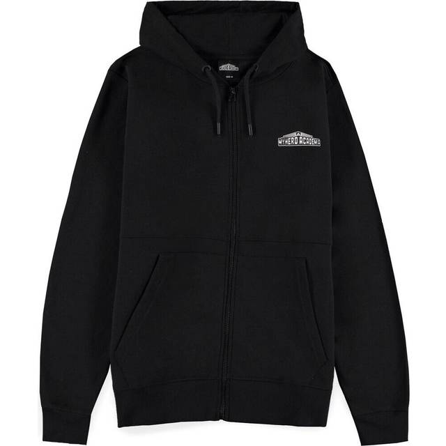 My hero academia - izuku midoriya - men's zipper hoodie black