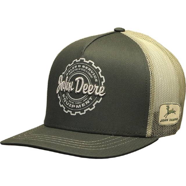 John Deere - Grön trucker Keps - Vintage 5 Panel Olive Trucker @ Hatstore