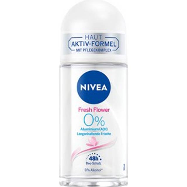 Fresh Flower Roll-On Deodorant (50 ml), Deodorant without Aluminium (ACH) with 48-Hour Protection and Gentle Care, Deodorant with Unique Infinifresh