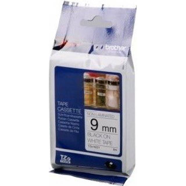 Brother P-touch Paper TZE-N221 Black on White Matt