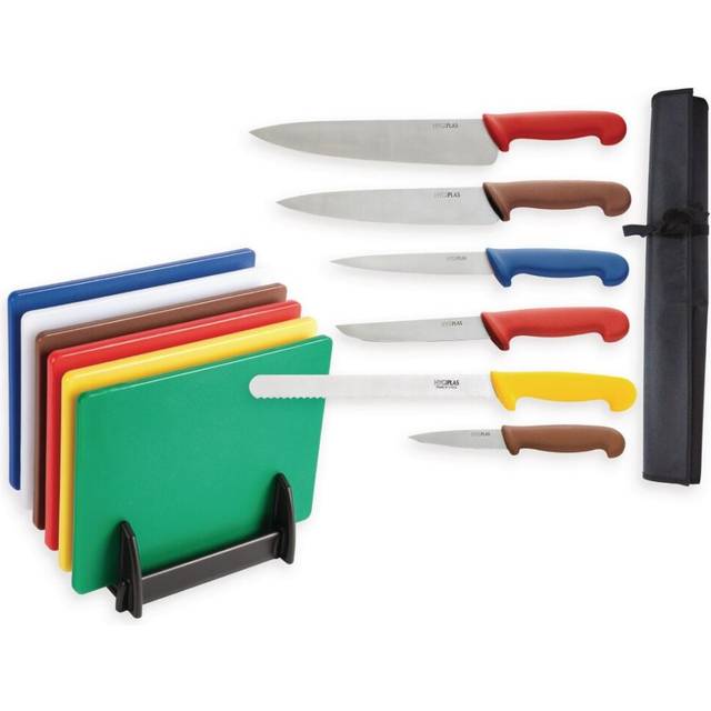 Special Offer Hygiplas Chopping Boards and Knife Set