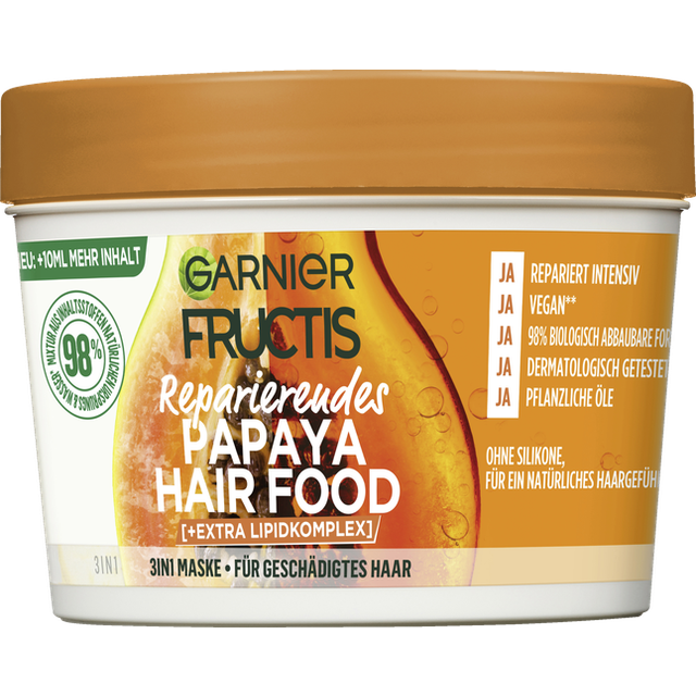 Garnier Fructis Reparerende Papaya Hair Food 3in1-maske 142.38 DKK/1