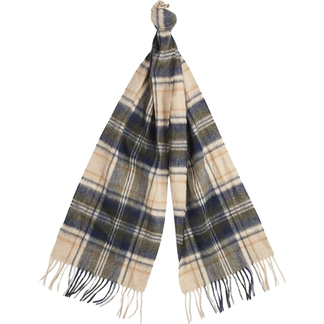 Barbour New Check Tartan Scarf Herr Halsdukar Stl. OneSize - Från Magasin - Be51 (OneSize)