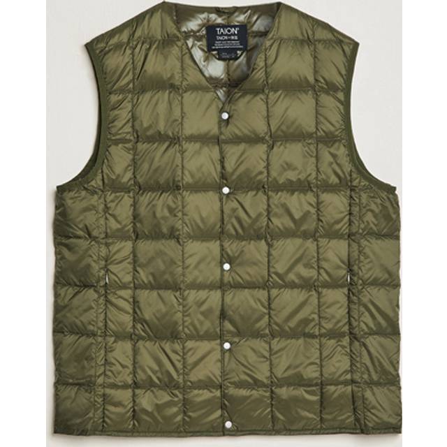 Basic button-down v-neck inner jacket Taion - Vert - L