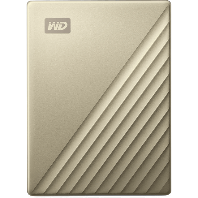 WD 4TB My Passport Ultra -, Gold - WDBFTM0040BGD-WESN