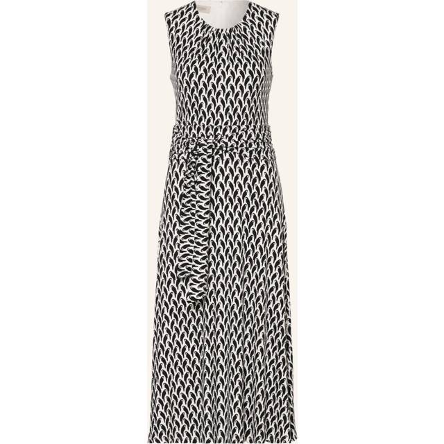 White/Navy Bayview Midi Dress (8)