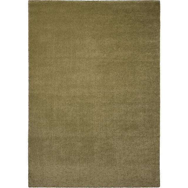 STOENSE matta, kort lugg, ljus olivgrön, 133x195 cm