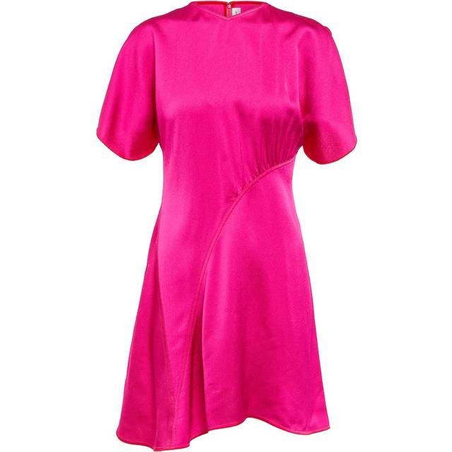 Cap Sleeve Mini Dress - Pink (12)