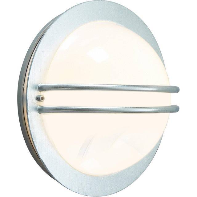 Elstead - 1 Light Outdoor Wall Light Galvanised IP54, E27