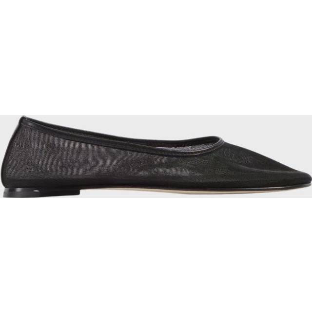Dear Frances Black Balla Mesh Ballerina Flats - Black - IT 35