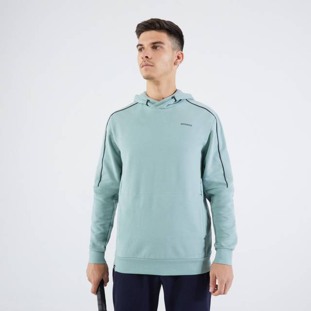 Men's Tennis Hoodie Soft - Clay - Frozen Green