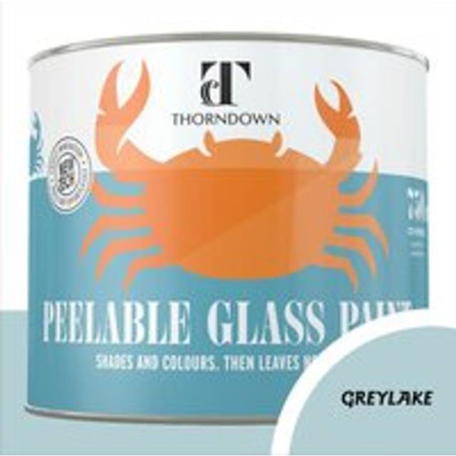 Thorndown Greylake Peelable Glass Paint 750 ml - Opaque, Blue