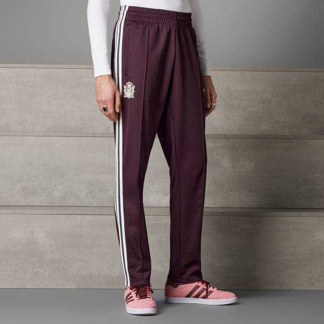 Spain adidas Originals Beckenbauer Track Pants - Maroon